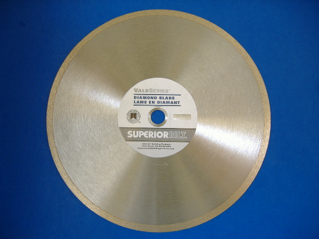 Value Diamond Saw Blade, 10", 5/8" Arbor