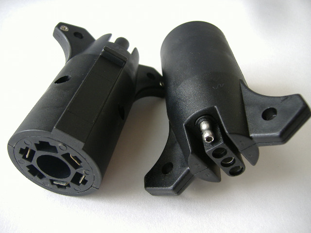 Trailer Harness Adapter 7-Way RV to 4-Way Flat